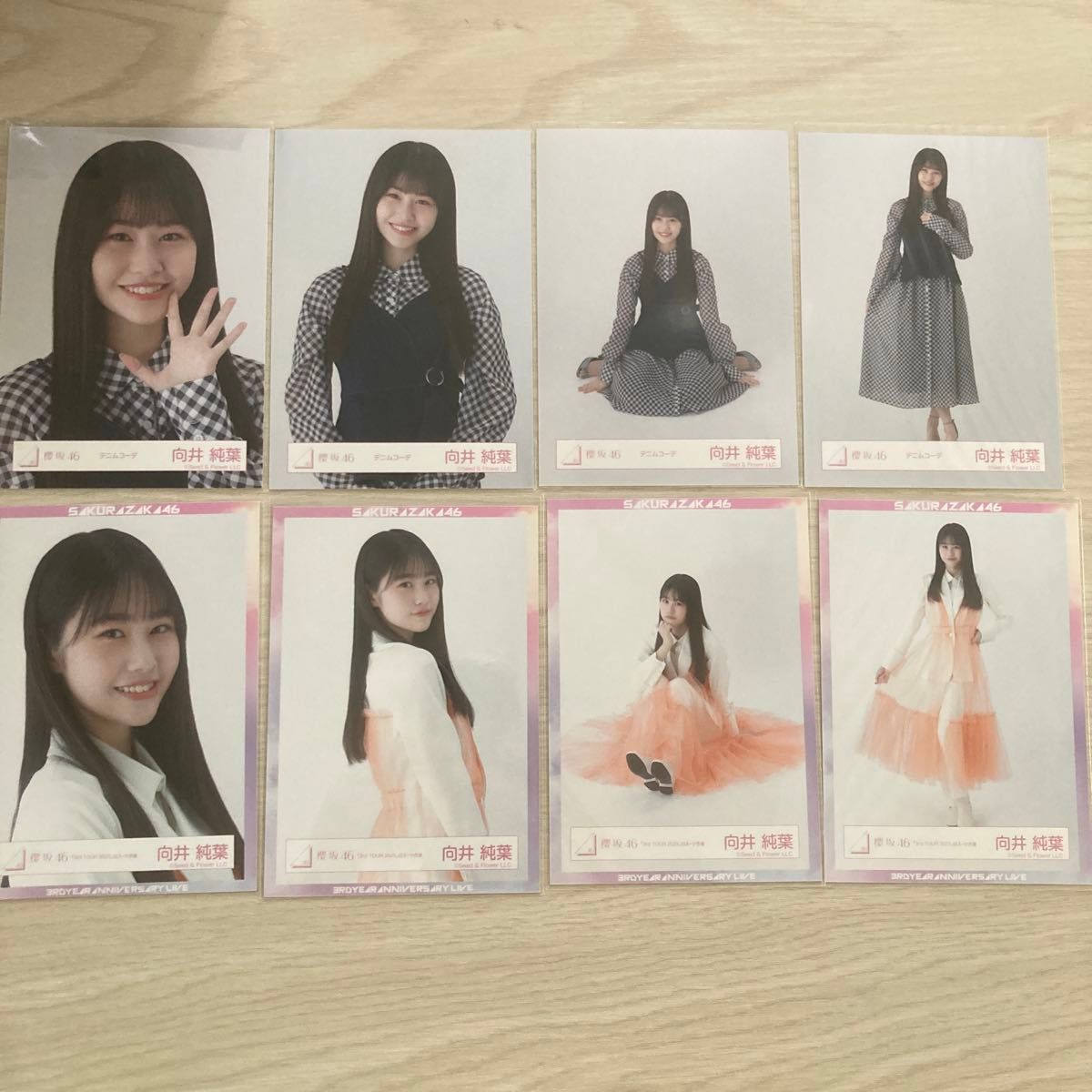 櫻坂46 向井純葉 「3rd Single BACKS LIVE 」衣装 バックスライブ 生
