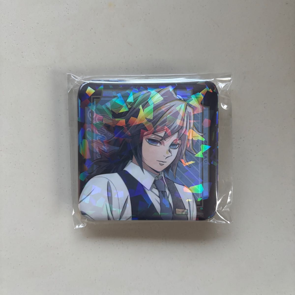 ufotable 銀座 モクテルバー ロト くじ 冨岡義勇 缶バッジ 第1弾