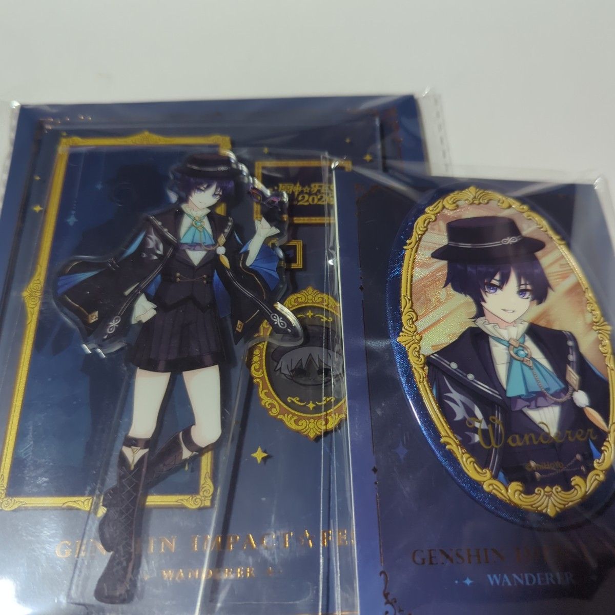 原神 Fes 放浪者 童夢奇珍フィギュア アクリルマグネットマシュマロ缶