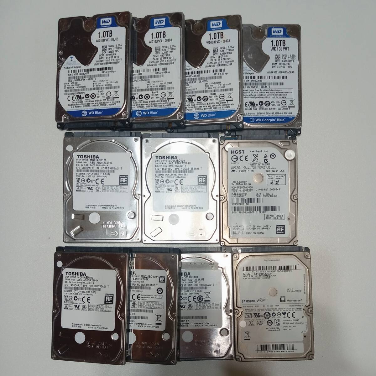 Yahoo!オークション -「hdd 1tb 2.5インチ」の落札相場・落札価格