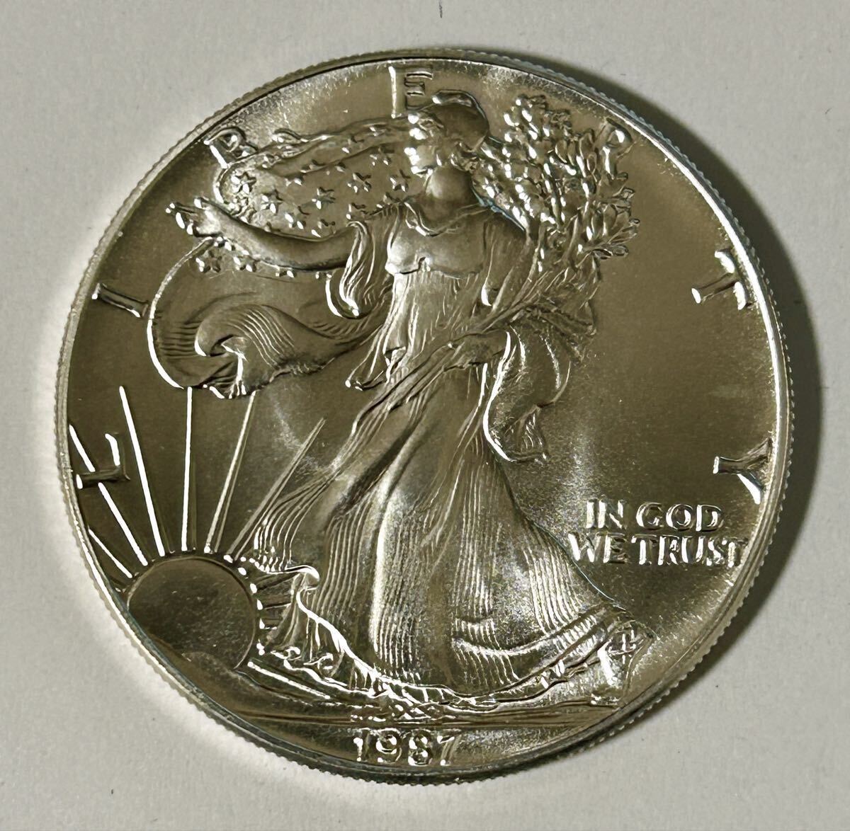1987年 イーグル 銀貨の値段と価格推移は？｜78件の売買データから1987