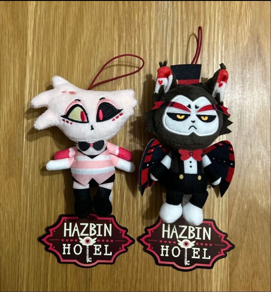ハズビンホテル おすわりマスコット ぬいぐるみ エンジェル ハスク