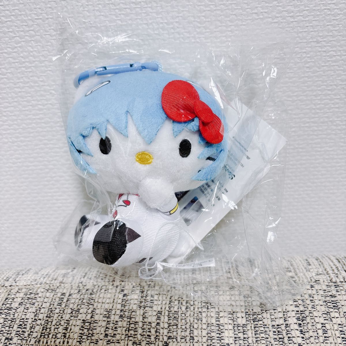 LOWRYS FARM 【EVA x HELLO KITTY】トイキーホルダー エヴァ キティ