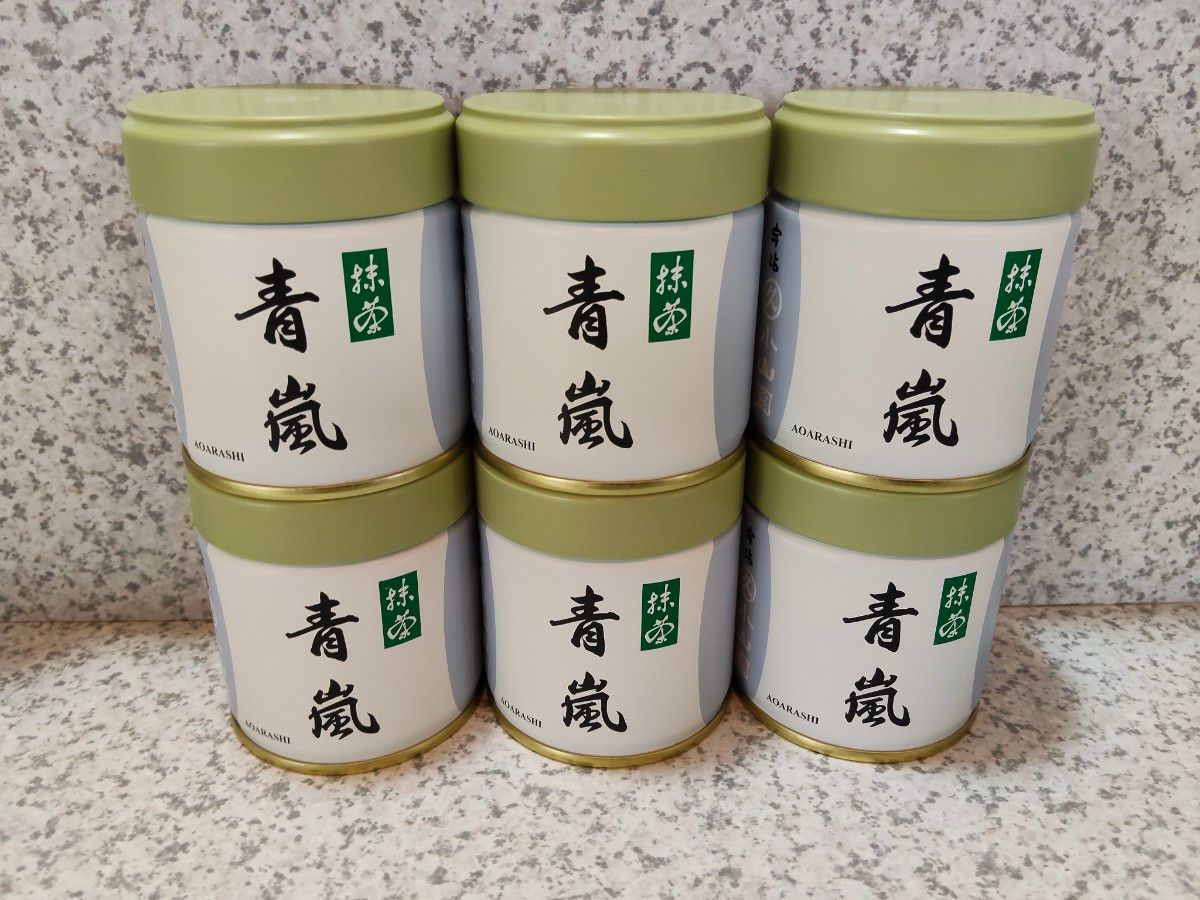 宇治 丸久小山園 抹茶 五十鈴40g缶【6缶セット】賞味期限2026年9月以降