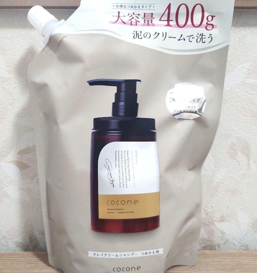 cocone クレイクリームシャンプー 詰替え 400g×3個セット｜Yahoo