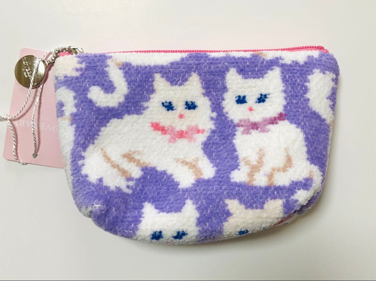 フェイラー モフモフネコちゃん ハート型ポーチ WEB限定｜Yahoo!フリマ