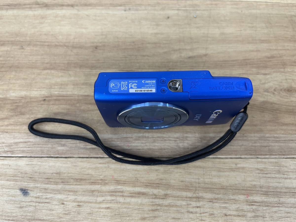 送料無料S79933 Canon デジタルカメラ IXY 90F PC2018 青 キャノン