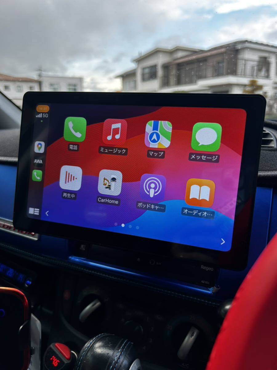 値下落札願望品》2ヶ月使用ゼンリンナビ♪Regeo AZ-921☆9インチ