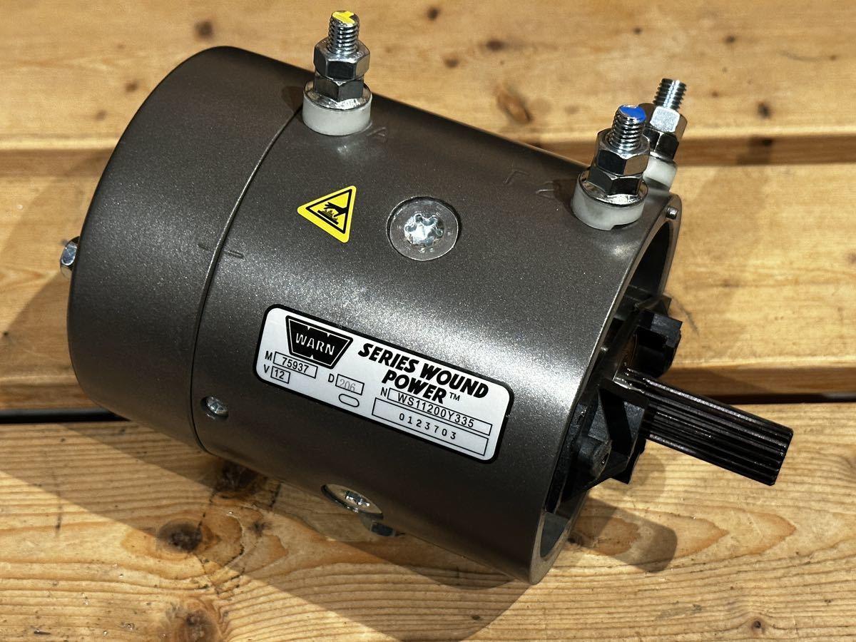 WARN ウォーン ワーン 電動 ウインチ M8000 純正 モーター 12v 新品 4