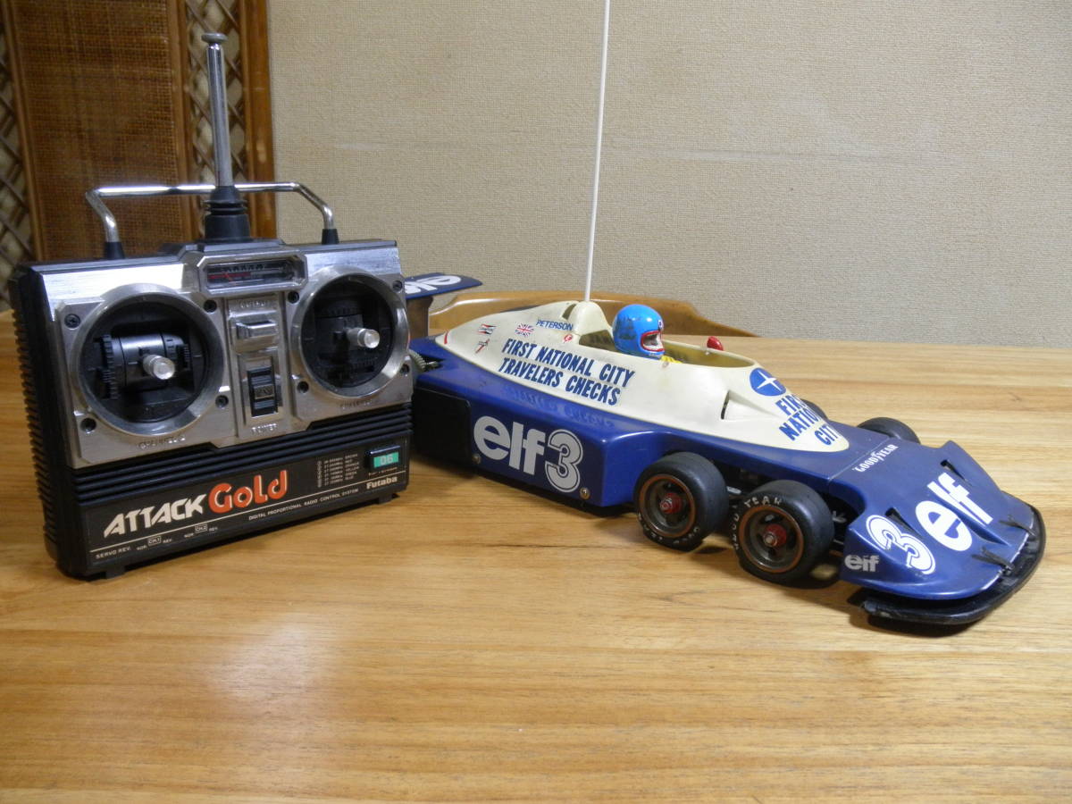 Yahoo!オークション - 昭和当時物タミヤ最初期ラジコン F1 6輪 ティレ