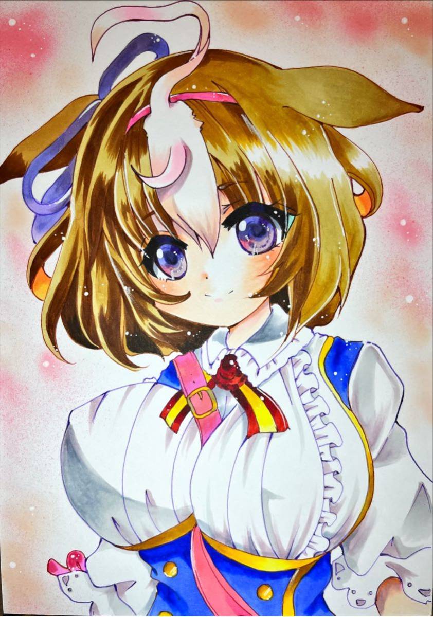 Yahoo!オークション - 同人手描きイラスト メイショウドトウ【ウマ娘】