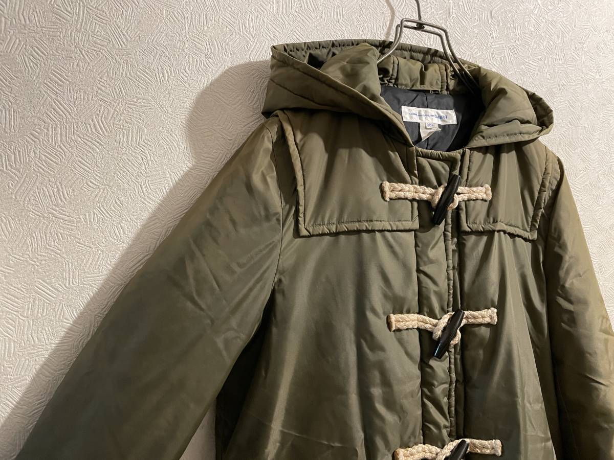 ◯ COMME des GARCONS SHIRT ナイロン ダッフル コート
