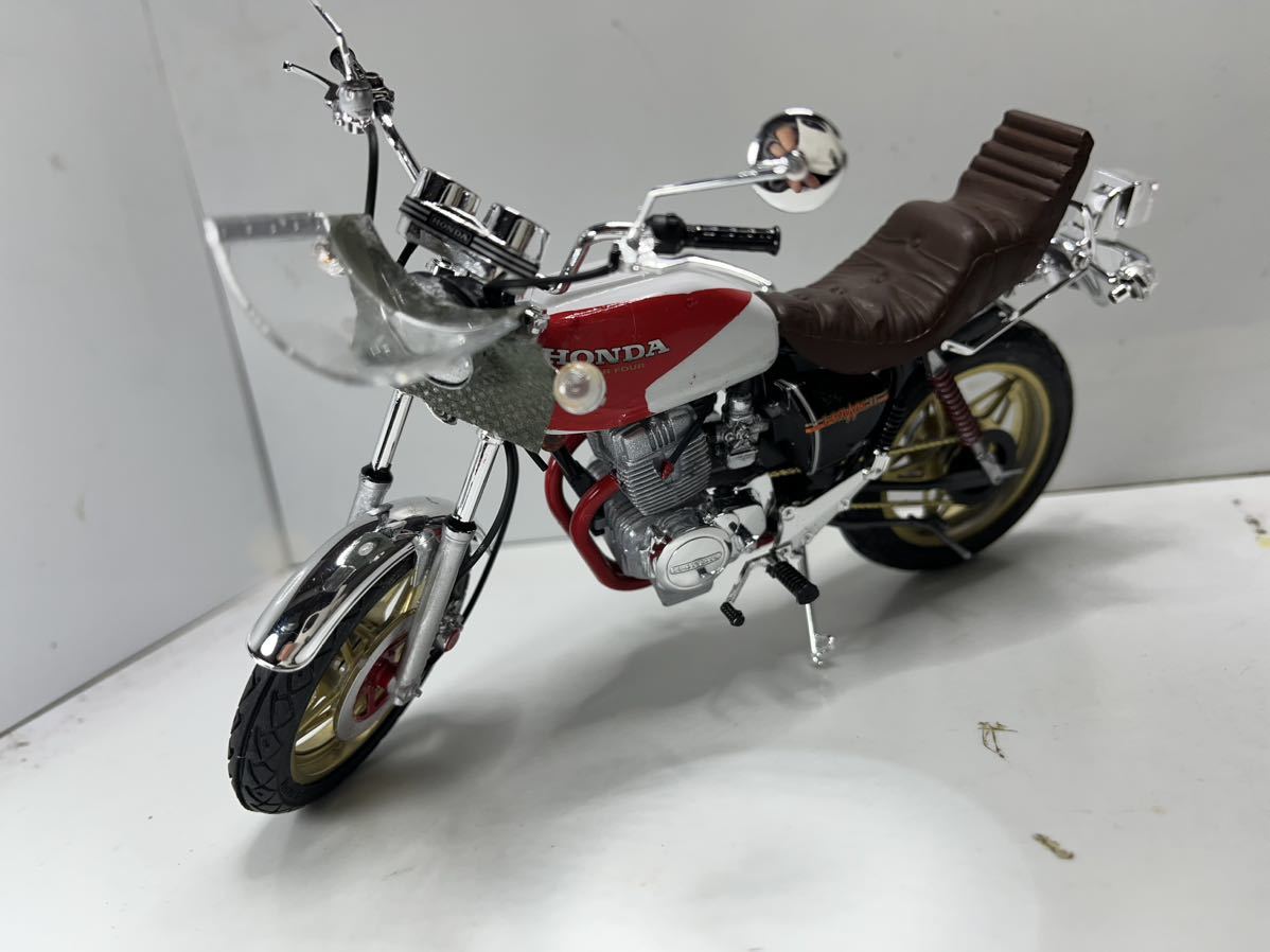 1/12プラモデルHONDAホークⅡ「バブ」カスタム完成品送料無料
