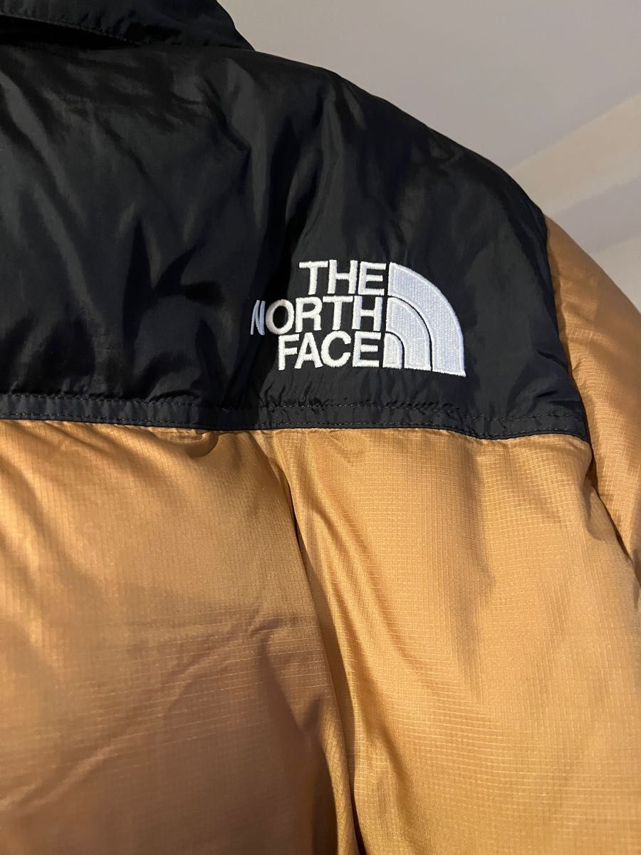 THE NORTH FACE ダウンジャケット ヌプシ ノースフェイス キャメル