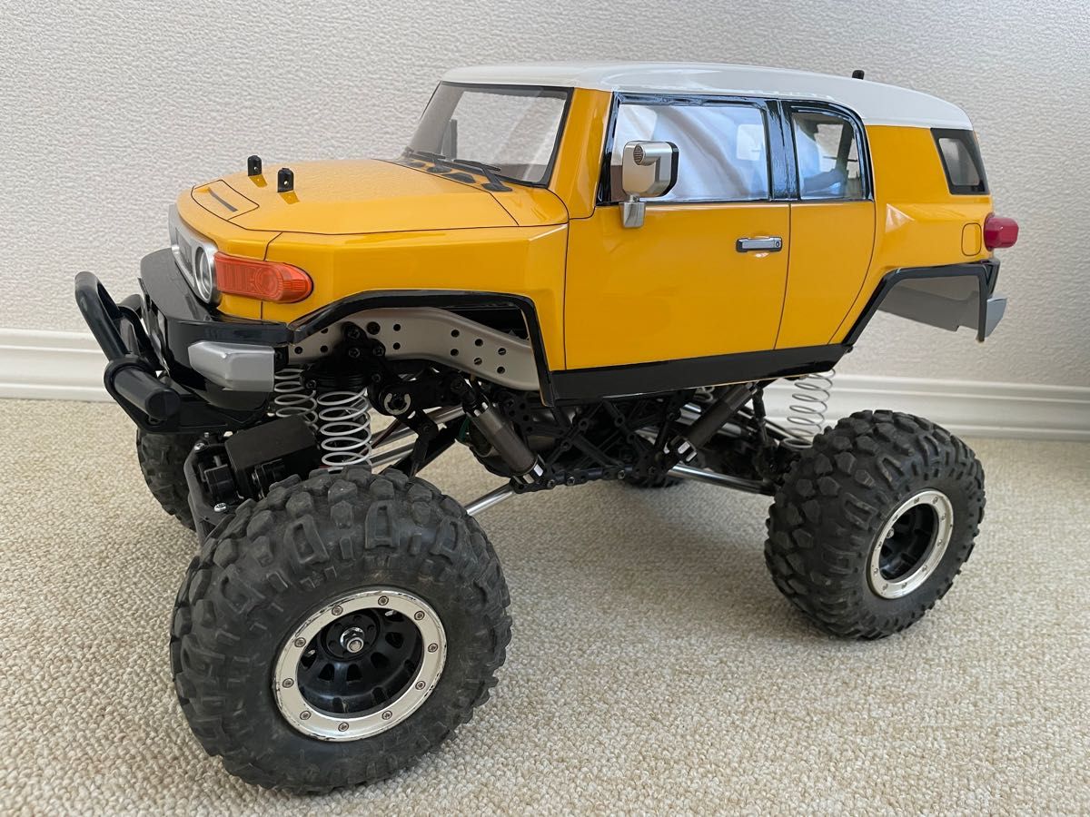 未使用 実車カラー 塗装済み タミヤ FJクルーザー ボディ CR-01｜Yahoo