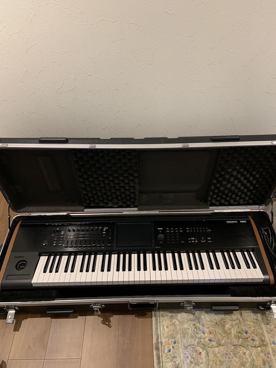 Yahoo!オークション - KRONOS2 73 KORG ハードケース付き コルグ キー