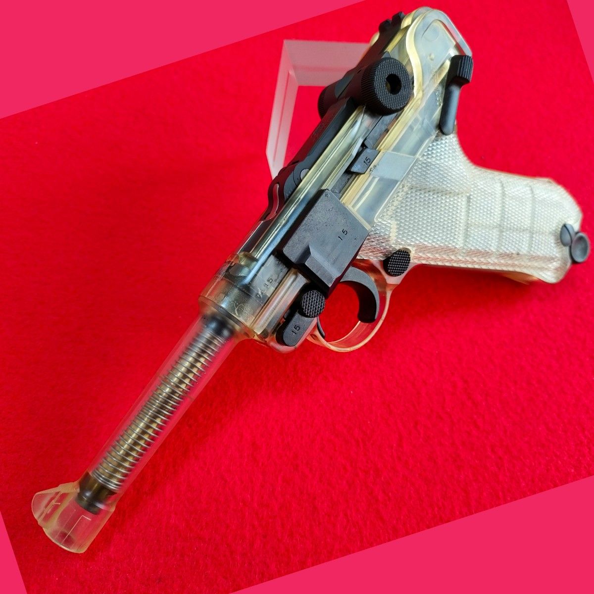珍品希少】タナカ ルガー P08 スケルトンバージョン ガスブローバック