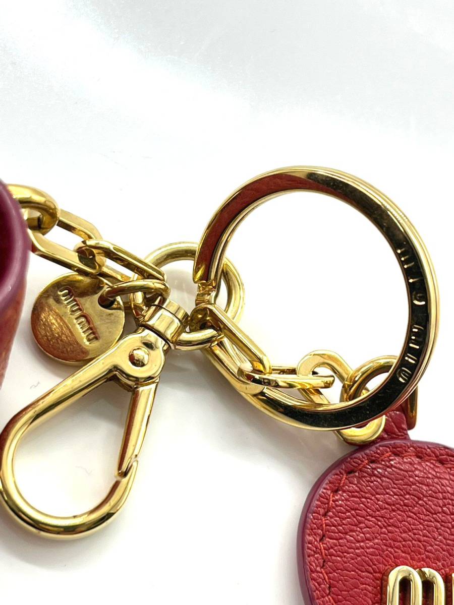 未使用品】miu miu ミュウミュウ ハート型ミラー付きリップスティック