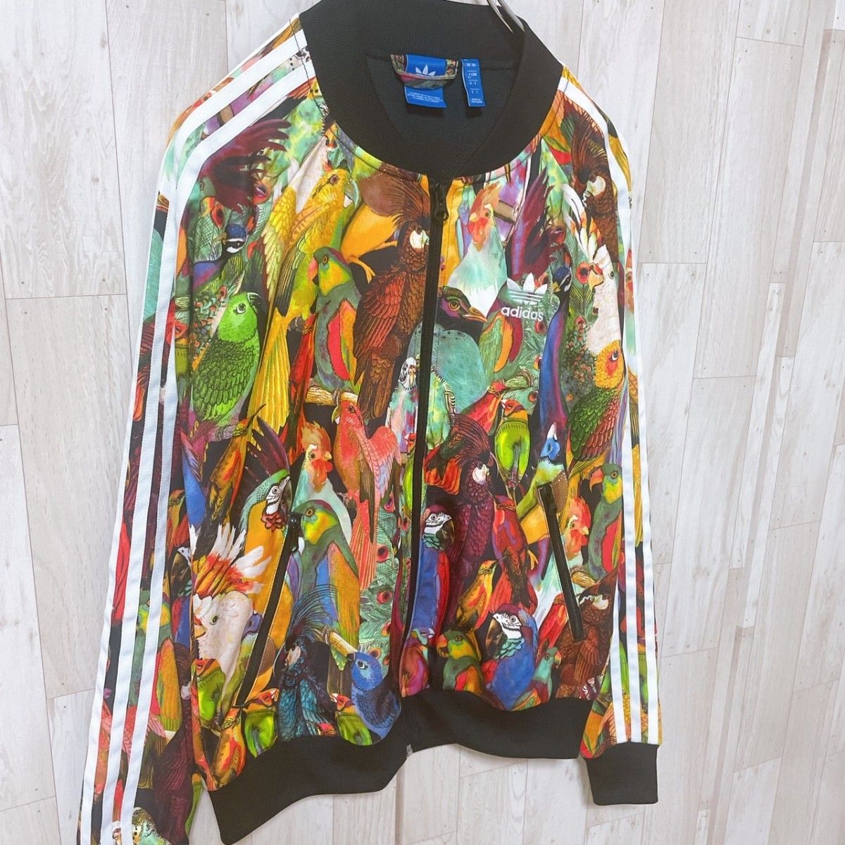 人気サイズ】adidas アディダス 鳥 総柄 bird ジャージ OT XL｜Yahoo
