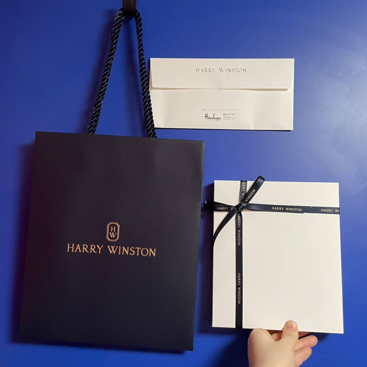 ハリーウィンストン ショッパー フォトスタンド Harry Winston 紙袋 袋