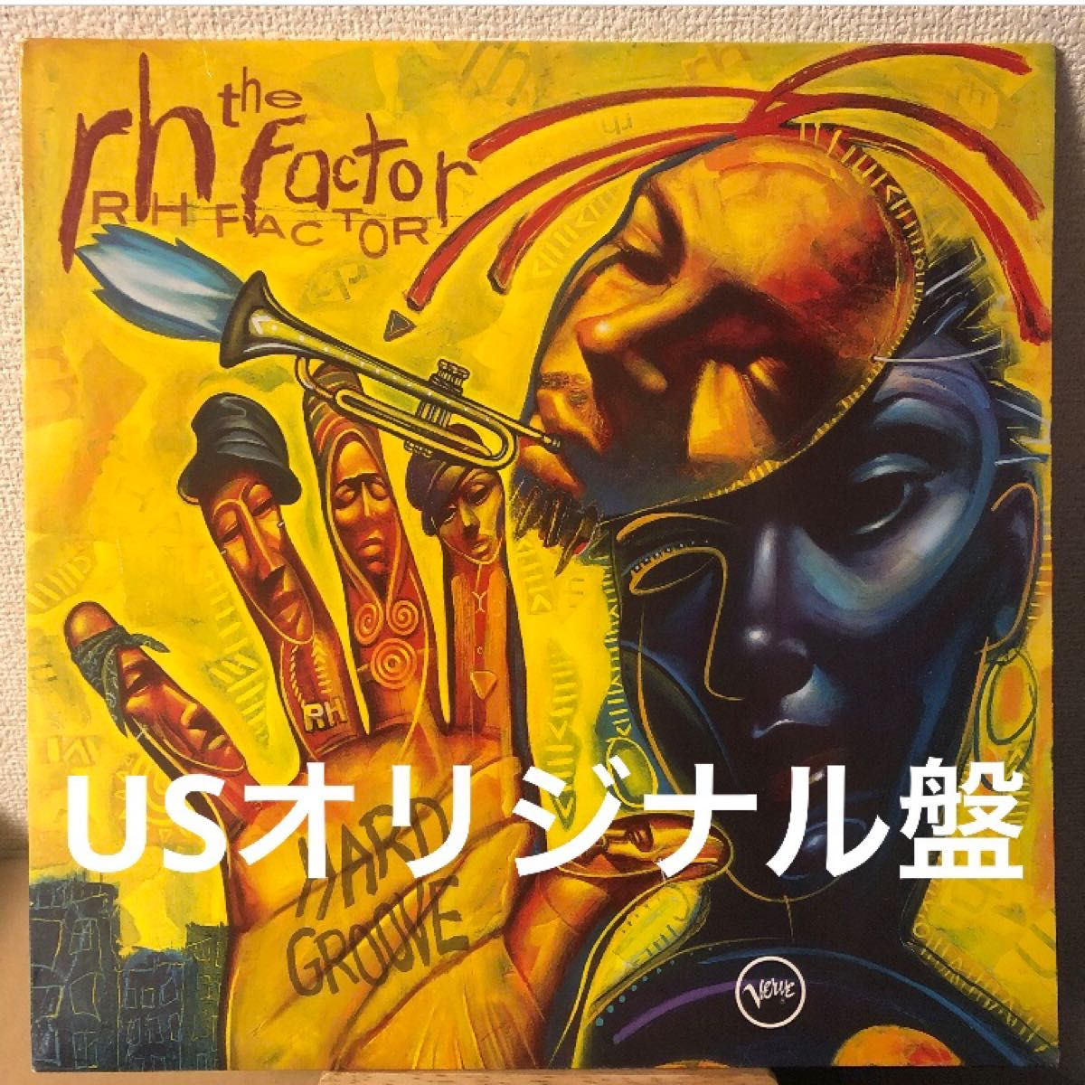 オリジナル盤 The RH Factor Hard Groove レコード LP ロイ