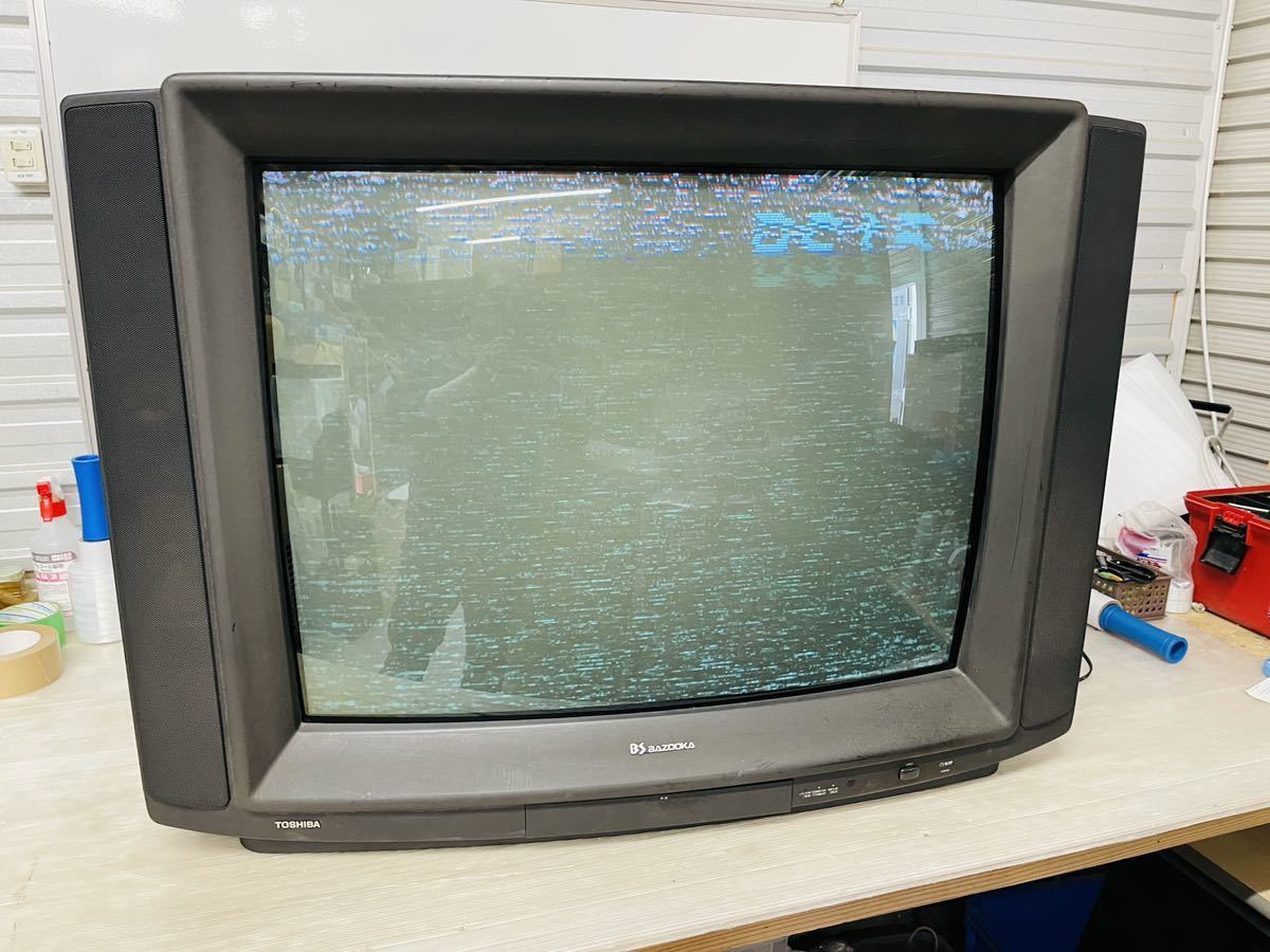 Yahoo!オークション - TOSHIBA東芝 カラーブラウン管テレビ 34型