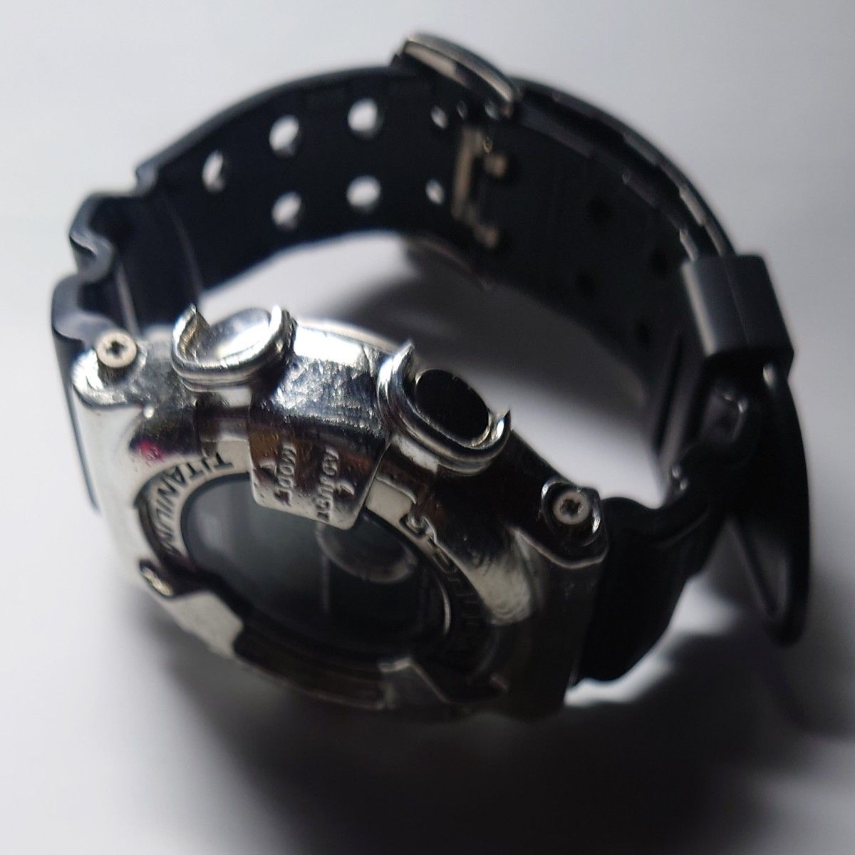 CASIO G-SHOCK フロッグマン DW-9900 メタルベゼルカスタム中古美品