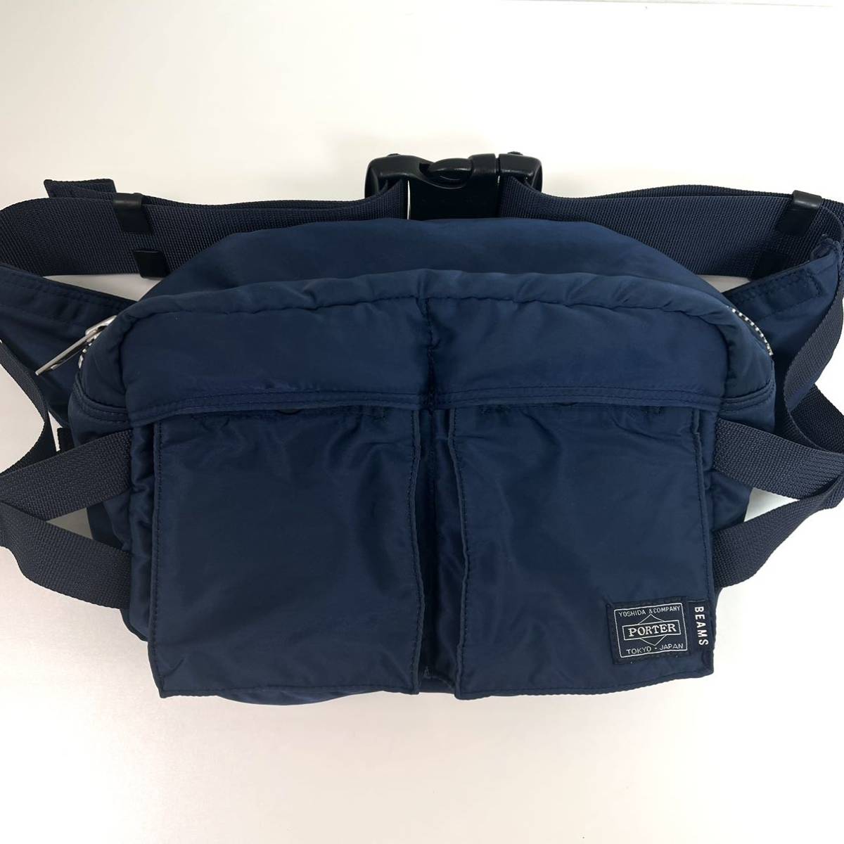 BEAMS × PORTER ビームス × ポーター 40th 別注 インディゴ 染め