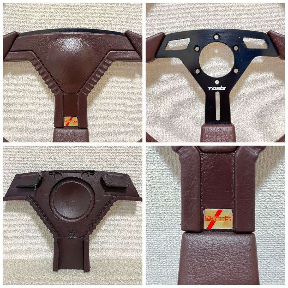 希少 TOM'S 36φ ステアリング 元箱付き ハンドル 当時物 COMPETITION