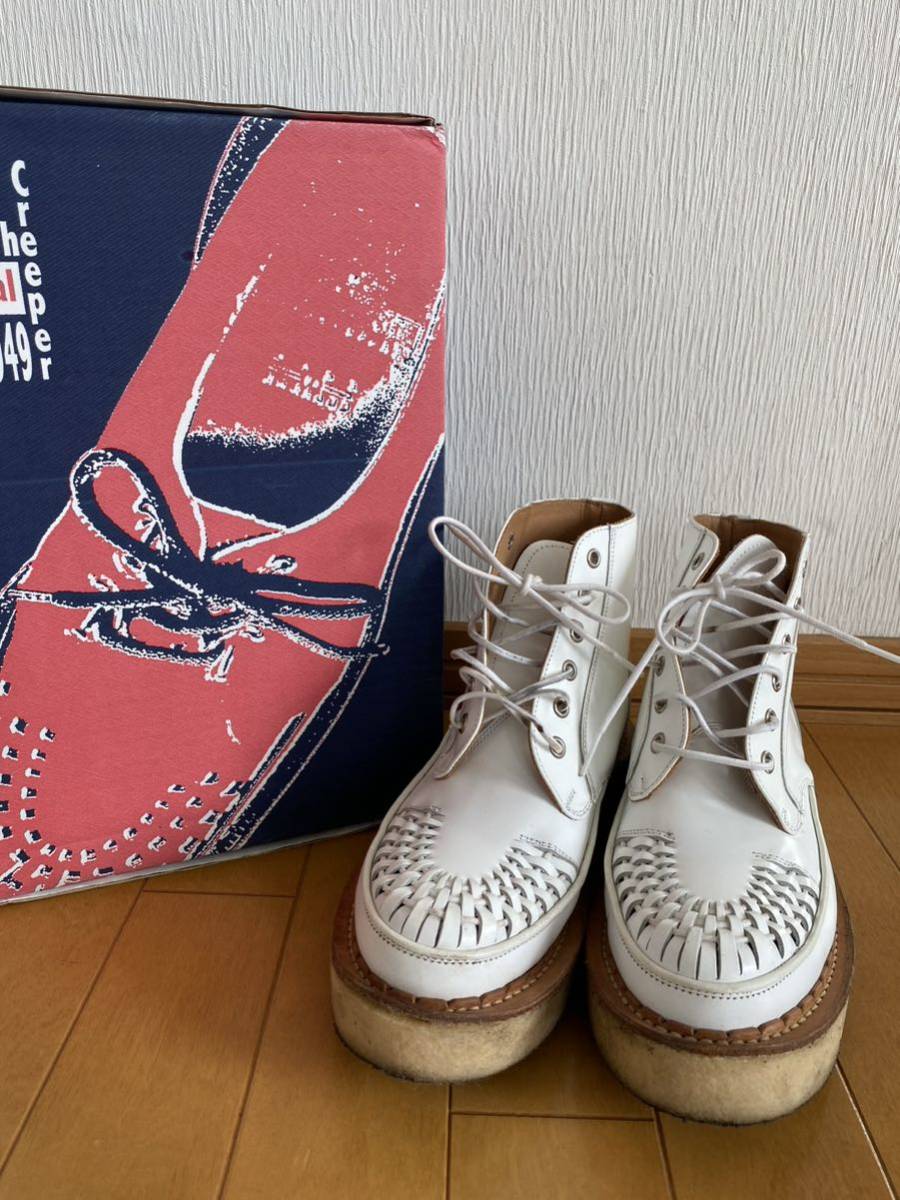 美品 zucca×GEORGE COX ズッカジョージコックス ラバーソールブーツ 靴