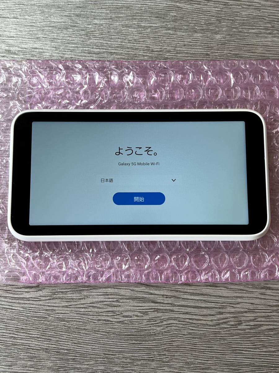 美品 Galaxy 5G Mobile Wi-Fi SCR01 モバイルルーター 一括〇 送料無料