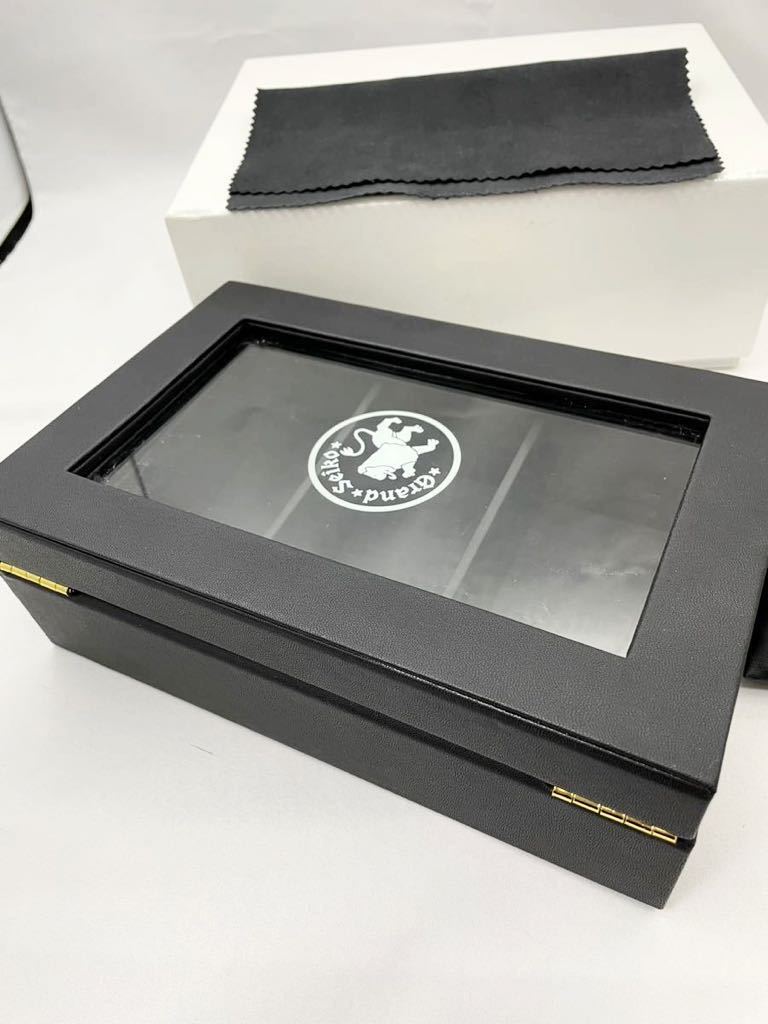 未使用品 グランドセイコー 特製ボックス ブラック 時計BOX 3本用