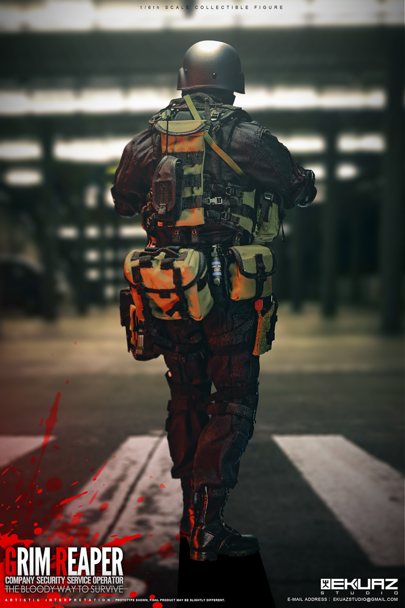 EKUAZ STUDIO 1/6 CSS特殊部隊 死神 未開封新品 EKS05 THE BLOODY WAY
