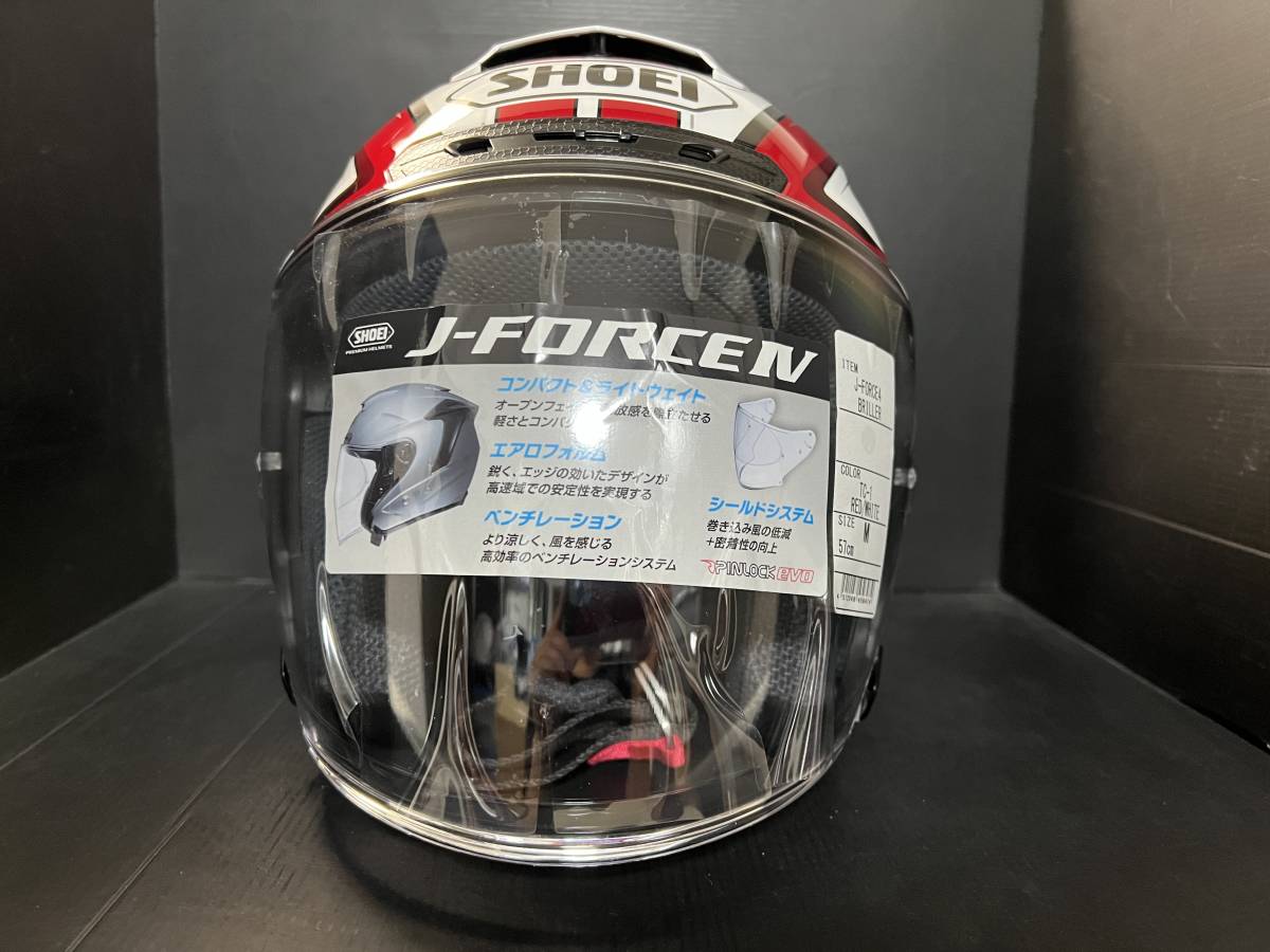 SHOEI ショウエイ J-Force4 Jフォース4 BRILLER ブリエ TC-1 ジェット