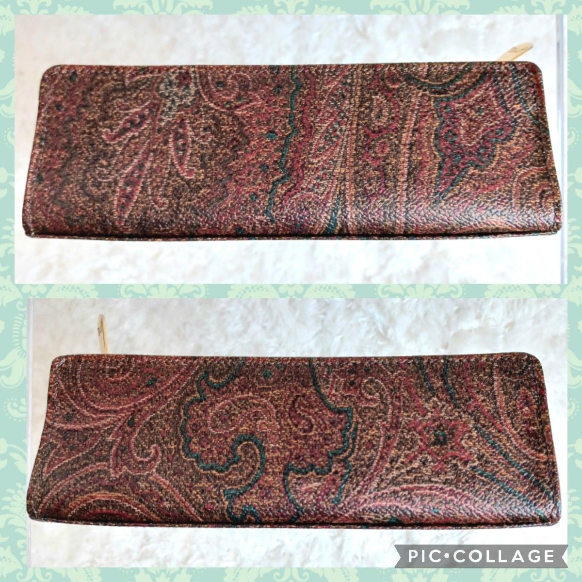 美品 ETRO エトロ ペイズリー柄 ペンケース PVC レザー｜Yahoo!フリマ