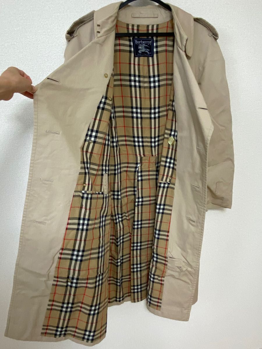 Old Burberrys トレンチコート ノバチェック L〜LL相当 バーバリー