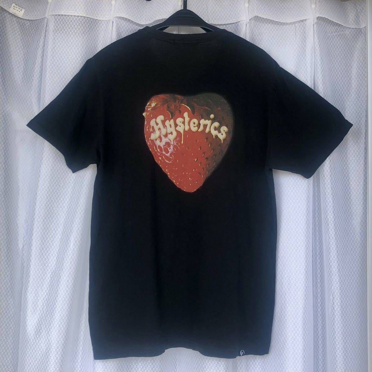 L SKULL BERRY プリント半袖Tシャツ ヒステリックグラマー 苺 いちご