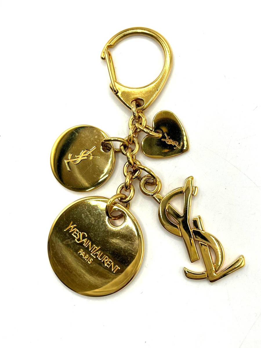 Yves Saint Laurent イヴサンローラン バッグ チャーム キーホルダー