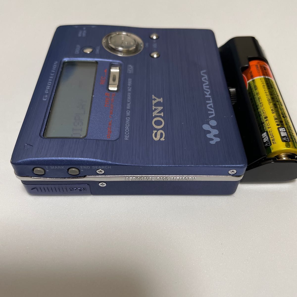 SONY MDウォークマン MZ-R909 録再ポータブルMDプレーヤー MDLP｜Yahoo