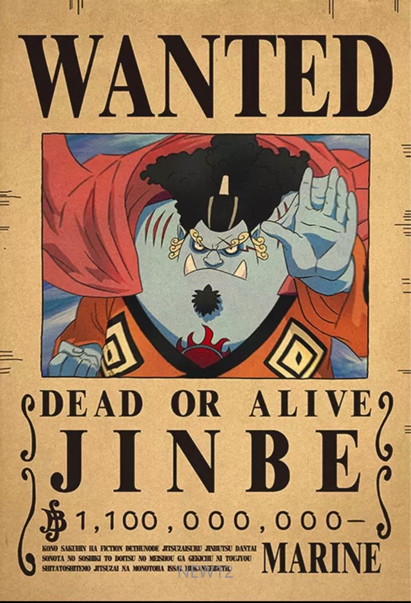 ONEPIECE ワンピース 手配書 ポスター 麦わら海賊団セット｜Yahoo