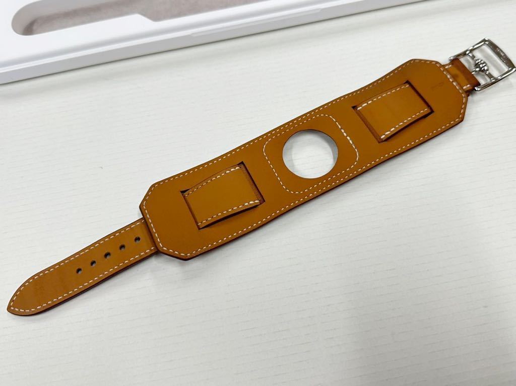 即決 希少 美品 レア Apple watch HERMES カフ フォーヴ アップル