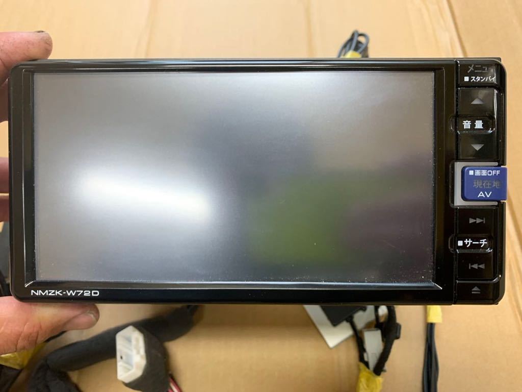 ダイハツ純正 NMZK-W72D メモリーナビ フルセグTV SD DVD CD USB