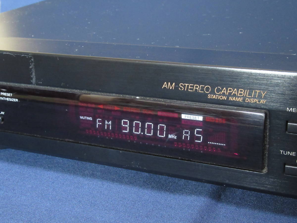 SONY ソニー「FM/AM ステレオチューナー ST-S500」日本製 動作未確認