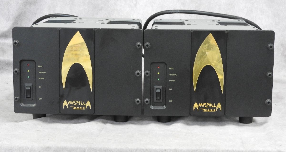 Yahoo!オークション - Ampzilla アンプジラ 2000 パワーアンプ ペア