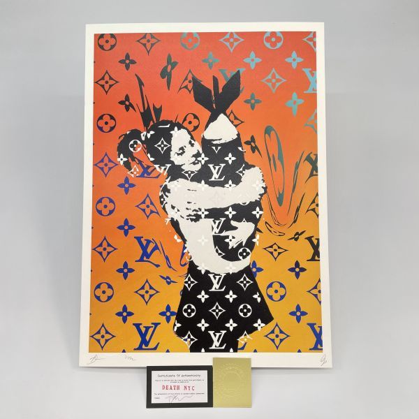 Yahoo!オークション - DEATH NYC 世界限定100枚 アートポスター Banksy