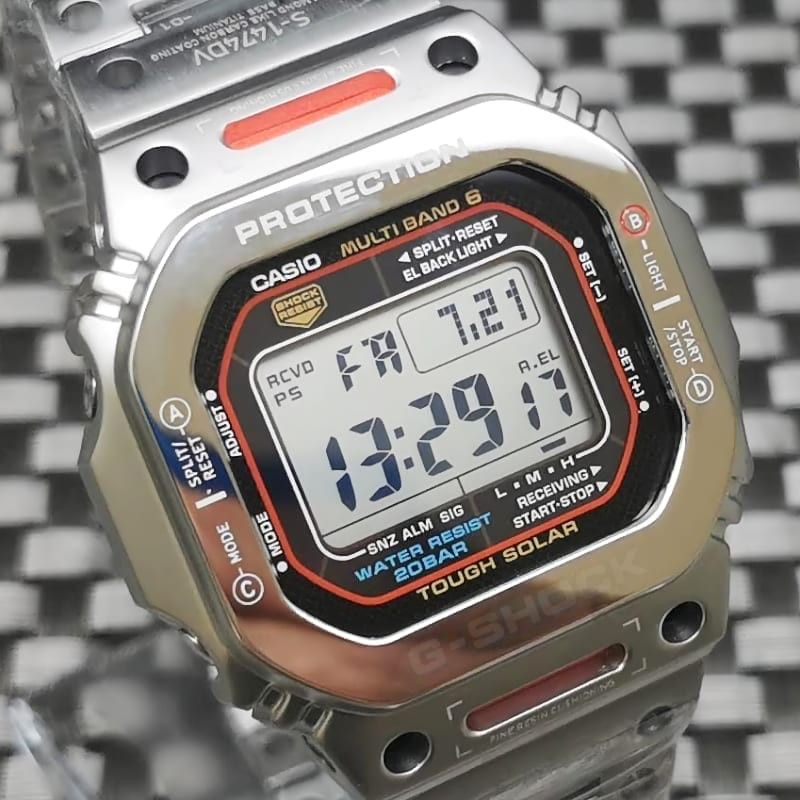 G-SHOCK GW-M5610 [GMW-B5000TVA MOD] シルバー｜Yahoo!フリマ（旧