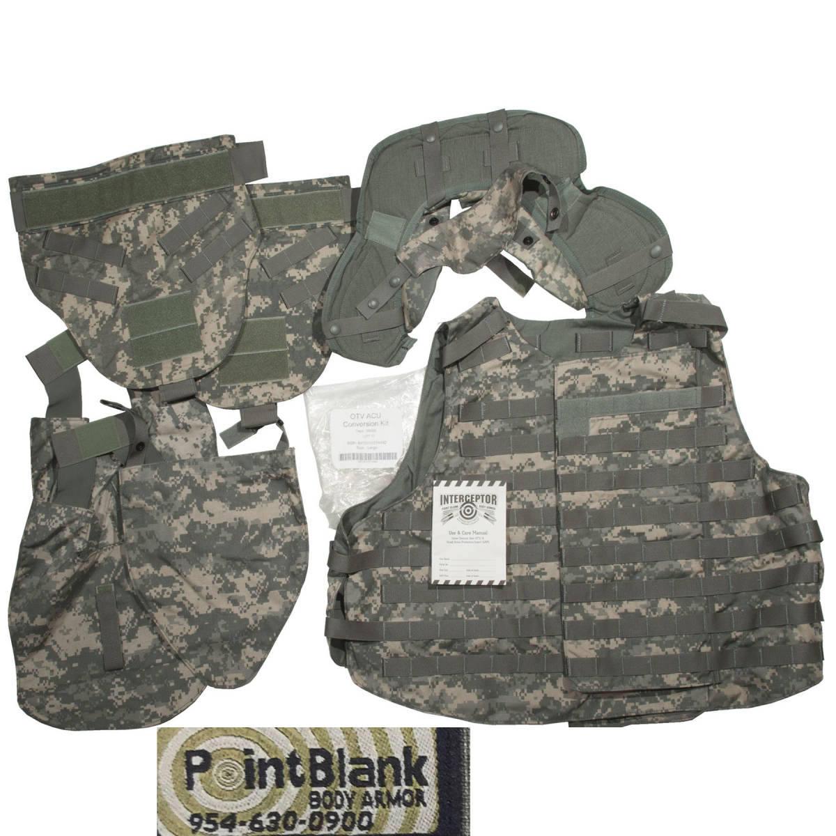 米軍実物 ポイントブランク社 OTV ACU ConversionKit インターセプター
