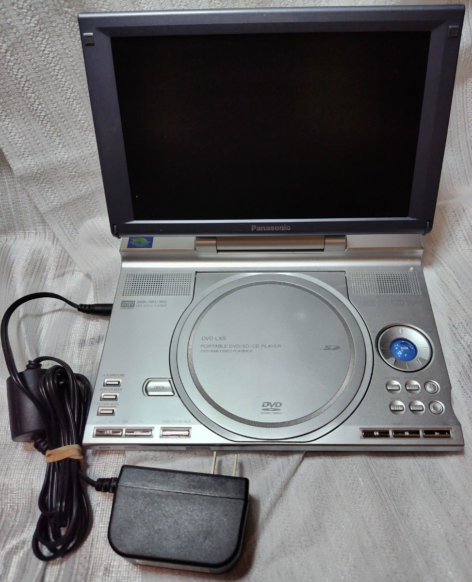 ポータブルDVDプレーヤ Panasonic DVD-LX8｜Yahoo!フリマ（旧PayPay