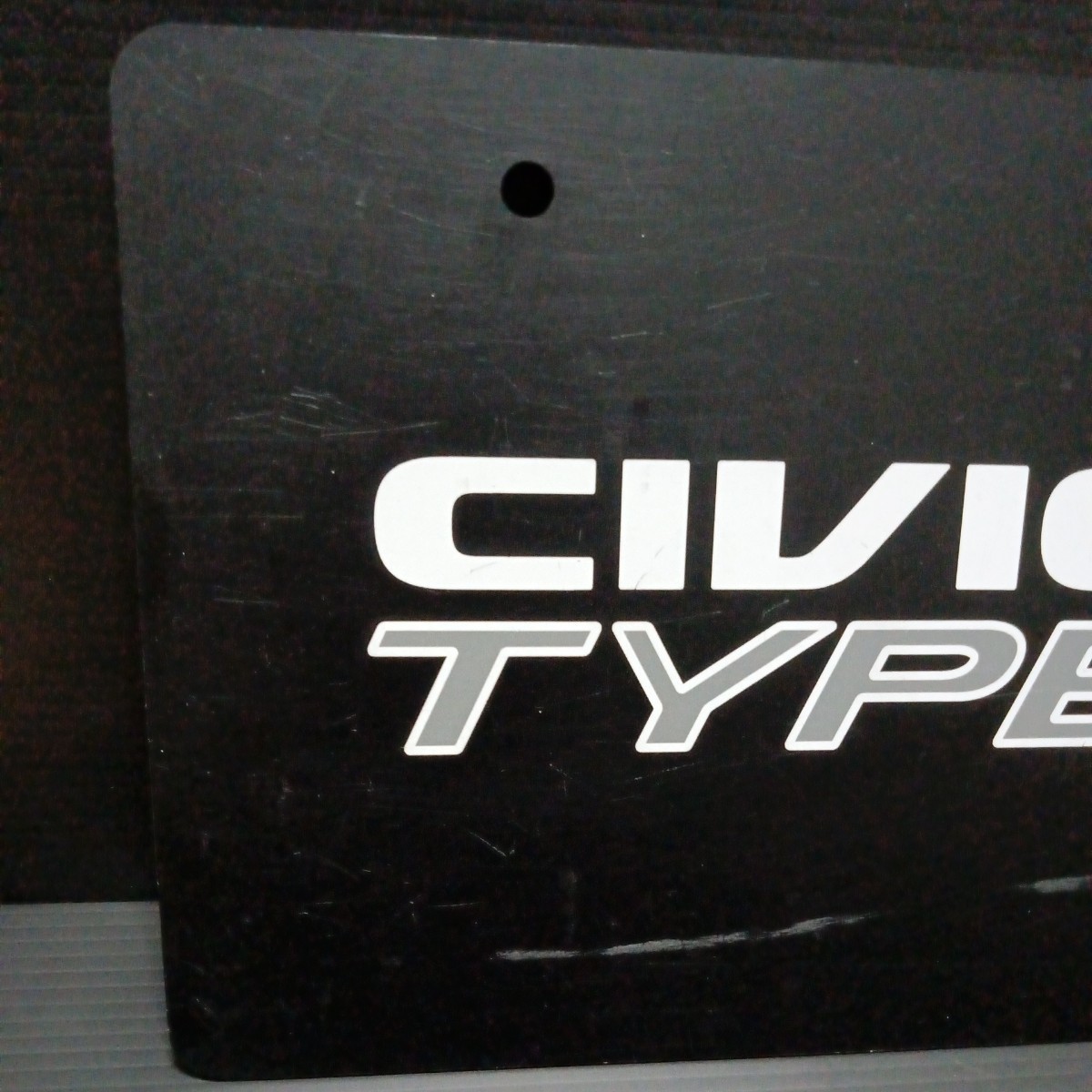 HONDA「CIVIC TYPE R マスコット ナンバープレート 1枚」シビック