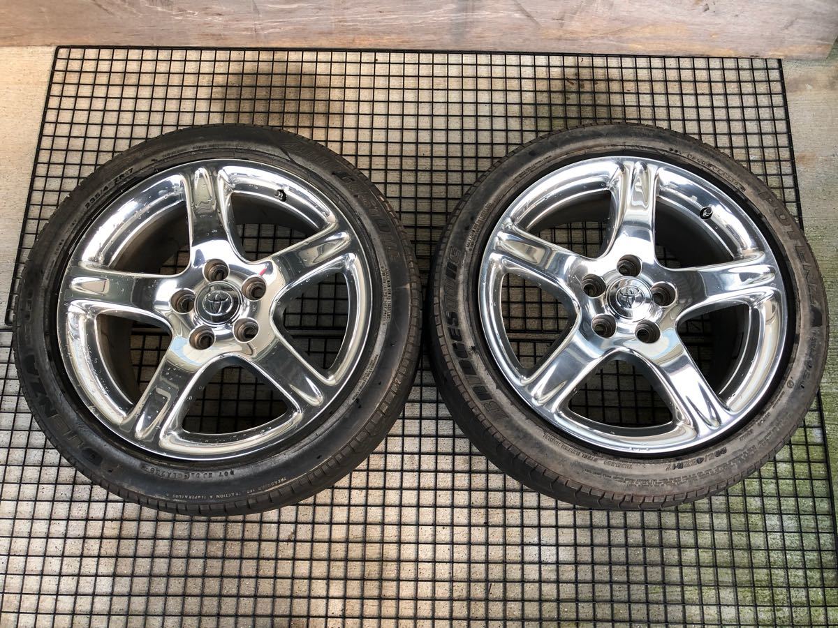 Yahoo!オークション - トヨタ アリスト 純正 235/45ZR17 8J+50 5穴 PCD